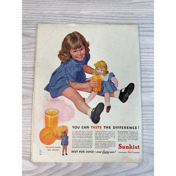 Vtg 1946 Jan 26 Saturday Evening Post Magazine Barber Shop Cover Stevan Dohanos - Picture 3 of 6